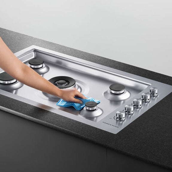 Fisher & Paykel 90cm Series 9 5 Burner Gas Cooktop, Flush Fit, LPG