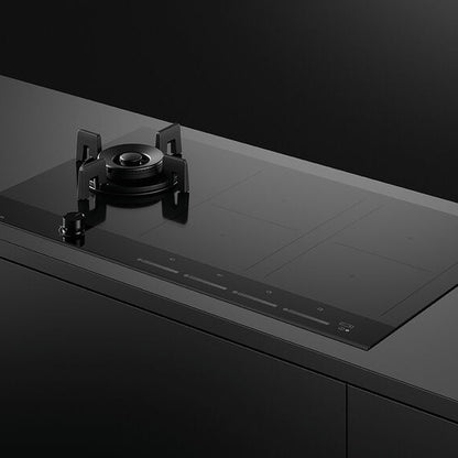 FISHERPAYKEL HYBRID GAS INDUCTION COOKTOP 90CM