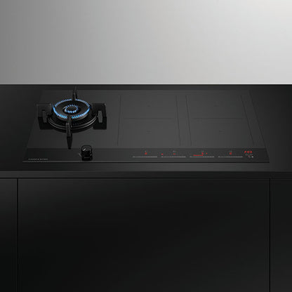 FISHERPAYKEL HYBRID GAS INDUCTION COOKTOP 90CM