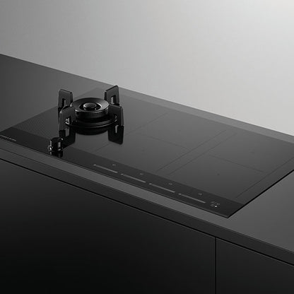 FISHERPAYKEL HYBRID GAS INDUCTION COOKTOP 90CM