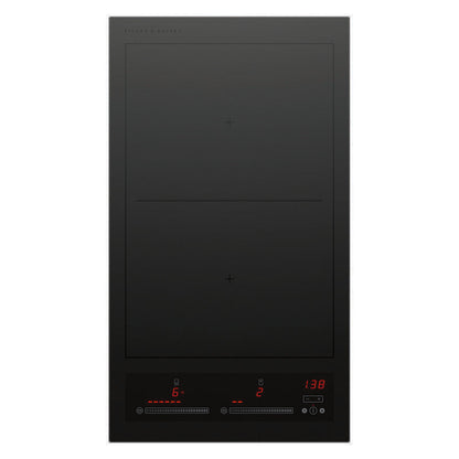 Fisher & Paykel 30cm 2 Zone Induction Cooktop (Series 7) - Black