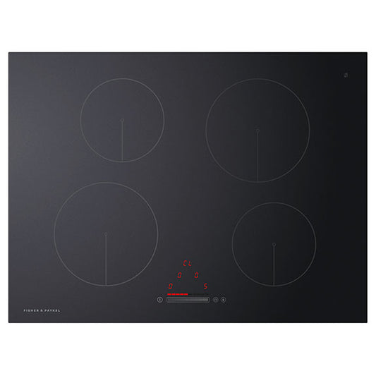 FISHERPAYKEL INDUCTION COOKTOP BLACK 70CM