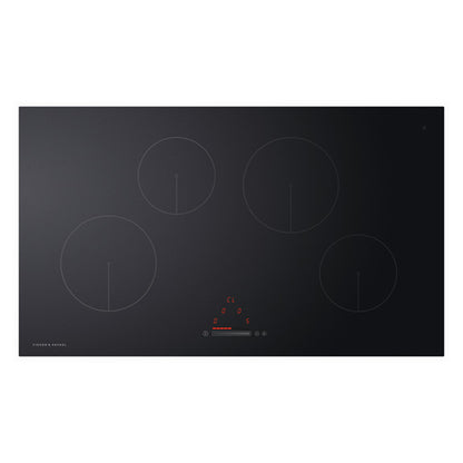 FISHERPAYKEL INDUCTION COOKTOP BLACK GLASS 90CM
