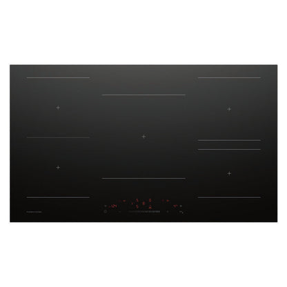 Fisher & Paykel 90cm 5-Zone Induction Cooktop with Low Current - Black (Series 5)