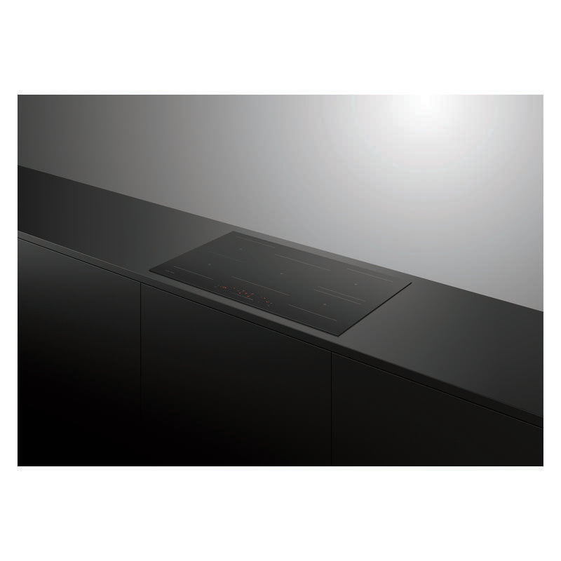 Fisher & Paykel 90cm 5-Zone Induction Cooktop with Low Current - Black (Series 5)