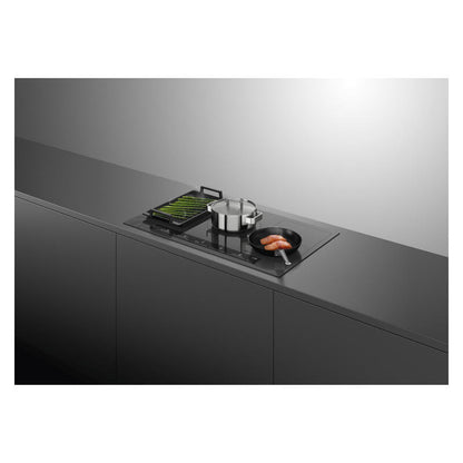 Fisher & Paykel 90cm 5 Zone Induction Cooktop: 2 Smart Zones (Series 7) - Grey