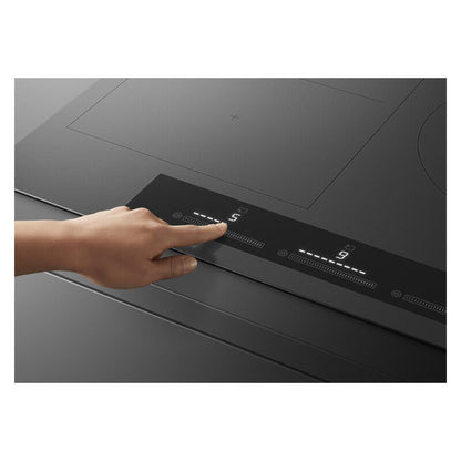 Fisher & Paykel 90cm 5 Zone Induction Cooktop: 2 Smart Zones (Series 7) - Grey