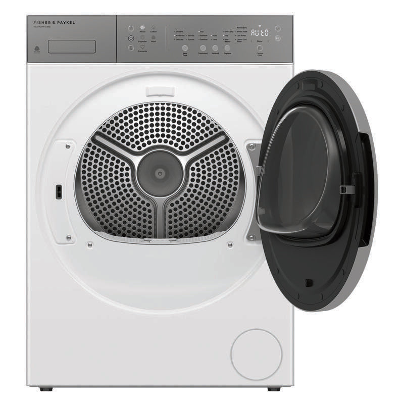 Fisher & Paykel 8kg Smart Heat Pump Condenser Dryer – White (Contemporary Series 5)