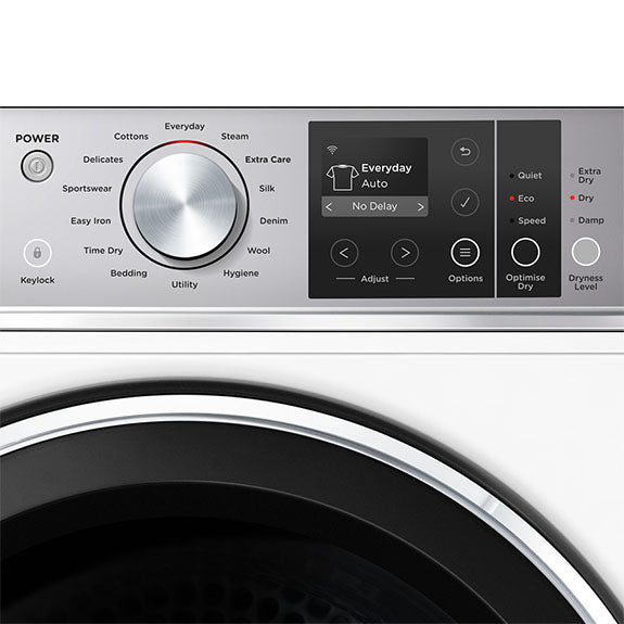 Fisher & Paykel 9kg Heat Pump Dryer - White