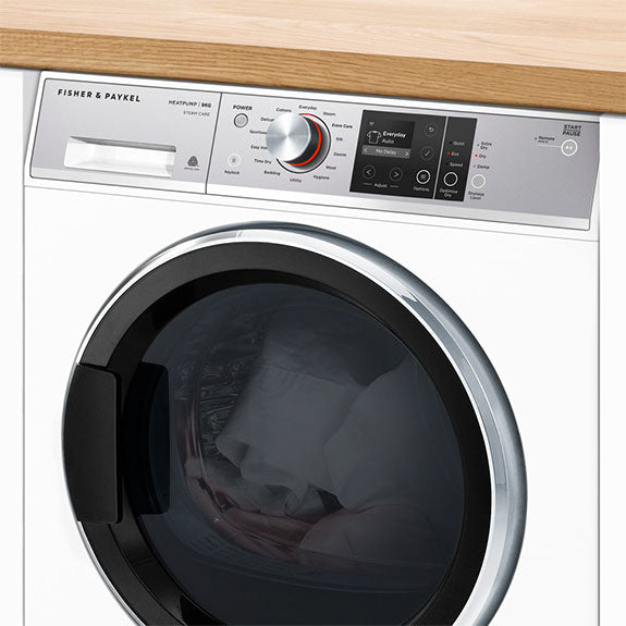 Fisher & Paykel 9kg Heat Pump Dryer - White
