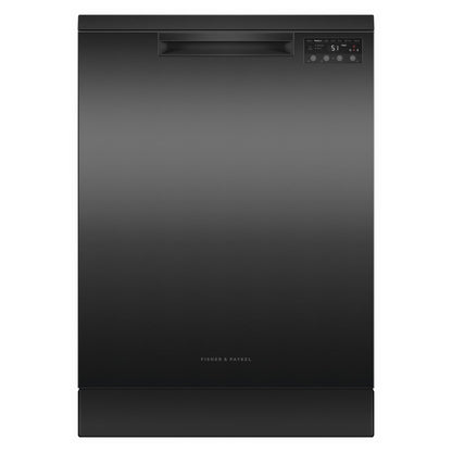 Fisher & Paykel 60cm Freestanding Sanatise Dishwasher - Black Stainless Steel