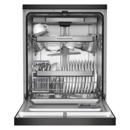 Fisher & Paykel 60cm Contemporary Dishwasher (Series 7) - Black Stainless Steel