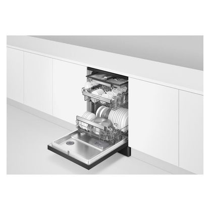 Fisher & Paykel 60cm Contemporary Dishwasher (Series 7) - Black Stainless Steel