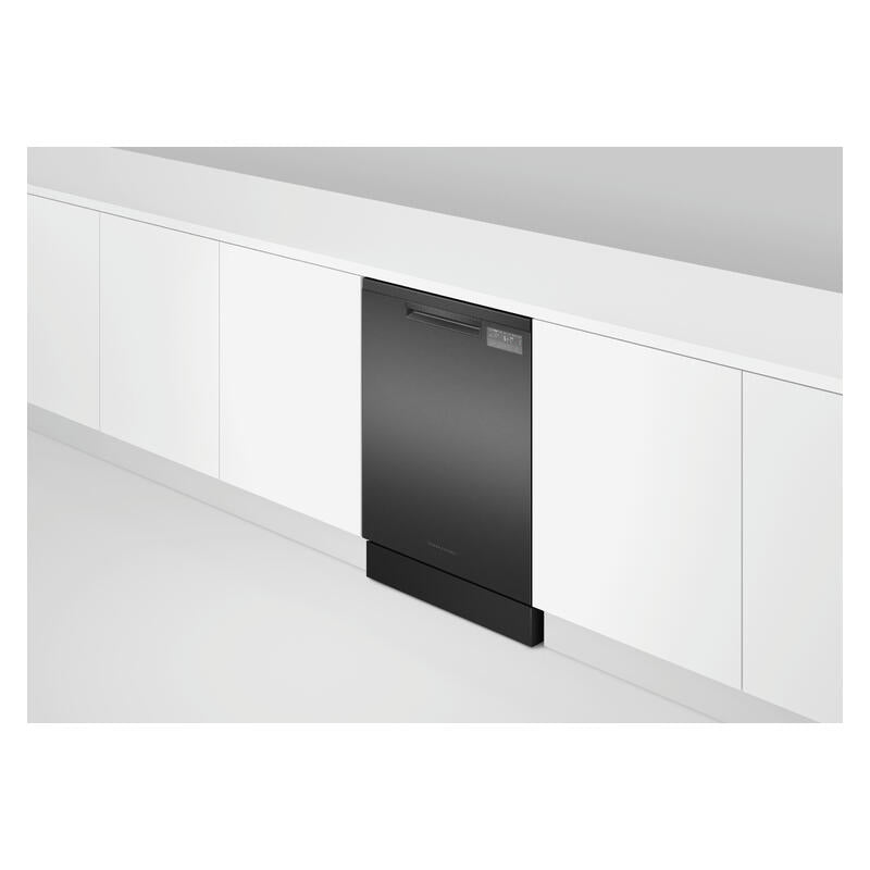 Fisher & Paykel 60cm Contemporary Dishwasher (Series 7) - Black Stainless Steel