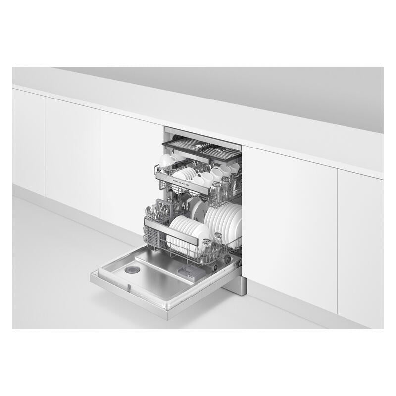 Fisher & Paykel 60cm Contemporary Dishwasher (Series 7) - Stainless Steel