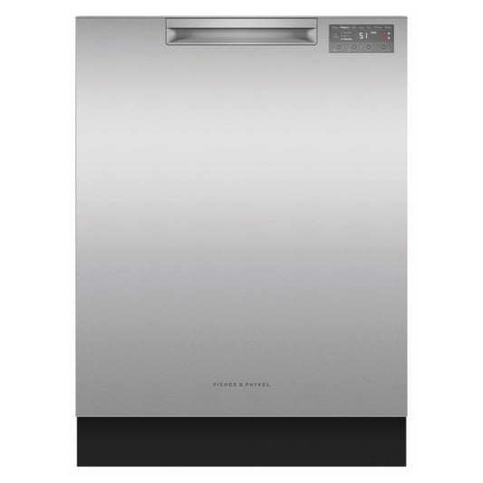 FISHERPAYKEL BUILT UNDER CONTEMPORARY SILVER POCKET HANDLE 60CM