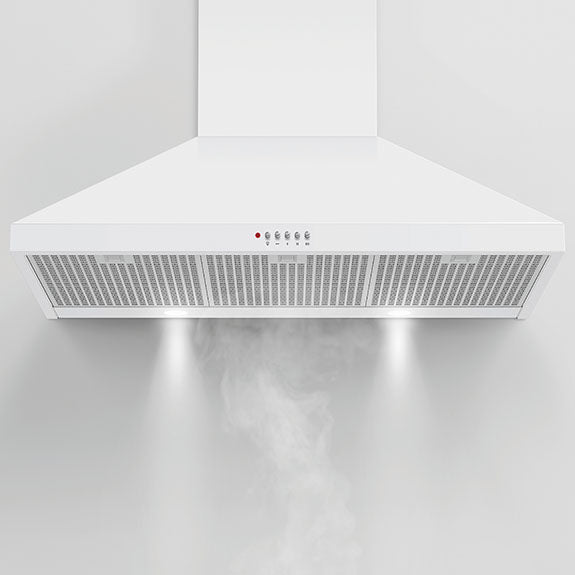 Fisher & Paykel 90cm Series 7 Pyramid Chimney Wall Rangehood