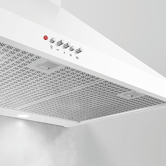 Fisher & Paykel 90cm Series 7 Pyramid Chimney Wall Rangehood