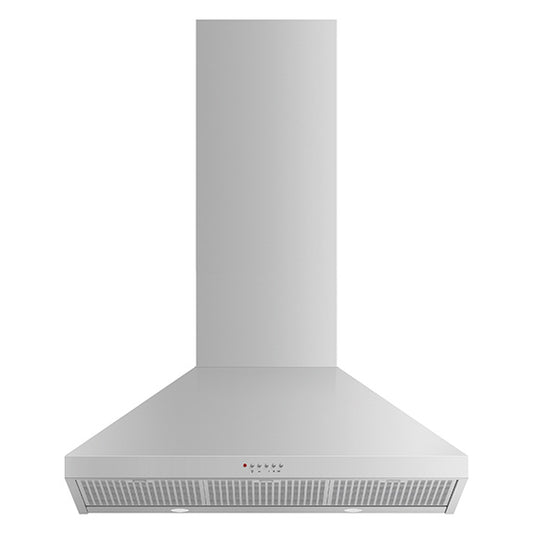 FISHERPAYKEL CANOPY WALL RANGEHOOD STAINLESS STEEL 90CM