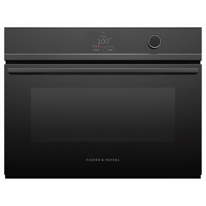 FISHERPAYKEL STEAMER OVEN COMPANION MINIMAL BLACK 60CM