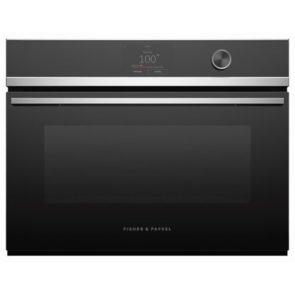 FISHERPAYKEL STEAMER OVEN COMPANION CONTEMPORARY STAINLESS STEEL 60CM
