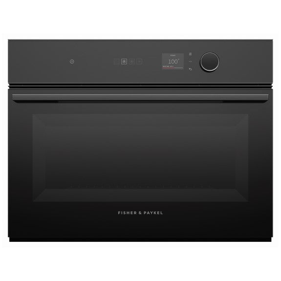 FISHERPAYKEL STEAMER OVEN COMPANION MINIMAL BLACK 60CM