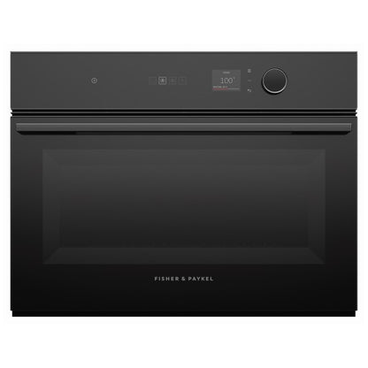 FISHERPAYKEL STEAMER OVEN COMPANION MINIMAL BLACK 60CM