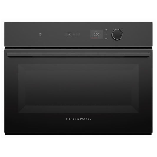 FISHERPAYKEL STEAMER OVEN COMPANION MINIMAL BLACK 60CM