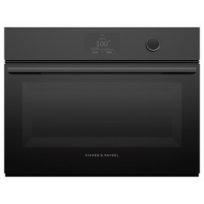 FISHERPAYKEL STEAMER OVEN COMPANION MINIMAL BLACK 60CM
