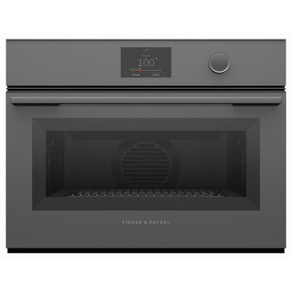 FISHERPAYKEL STEAMER OVEN COMPANION MINIMAL GREY 60CM