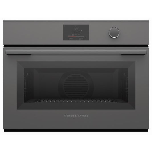 FISHERPAYKEL STEAMER OVEN COMPANION MINIMAL GREY 60CM