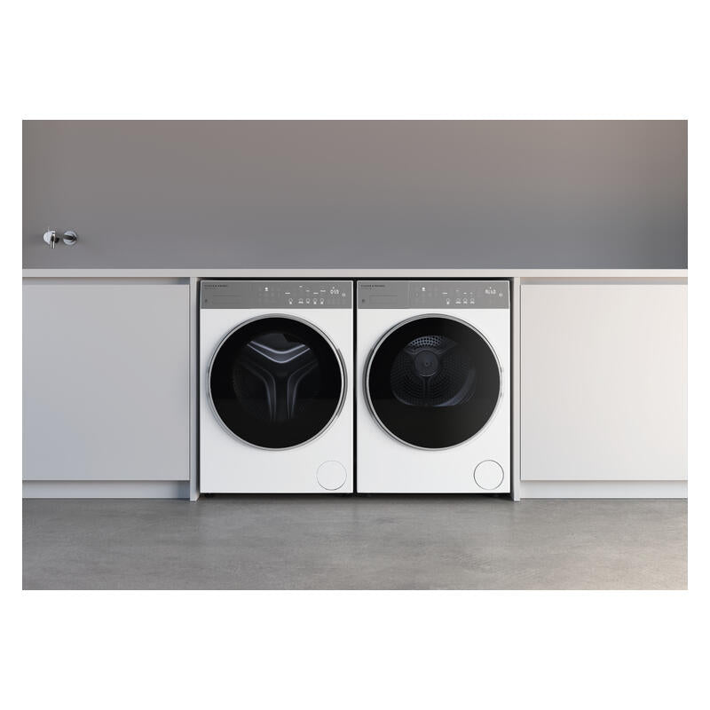 Fisher & Paykel 10kg Smart Front Load Washing Machine - White (Series 5 - Contemporary)