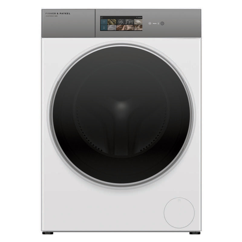Fisher & Paykel 12kg Smart Front Load Washing Machine - FlexiDose - White (Series 9 Contemporary)