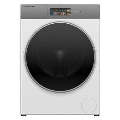 Fisher & Paykel 12kg Smart Front Load Washing Machine - FlexiDose - White (Series 9 Contemporary)