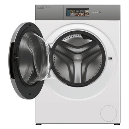 Fisher & Paykel 12kg Smart Front Load Washing Machine - FlexiDose - White (Series 9 Contemporary)