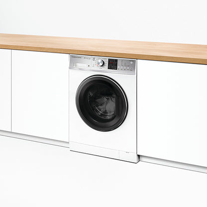 Fisher & Paykel 8.5kg Front Load Washing Machine - White (Series 5)