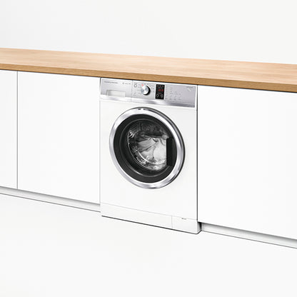 Fisher & Paykel 9kg Front Load Washing Machine - White (Series 3)
