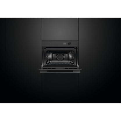 FISHERPAYKEL MICROWAVE OVEN COMPANION SMARTHQ MINIMAL BLACK 60CM