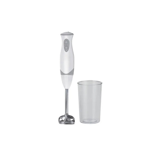 MAXIM KITCHENPRO HANDHELD BLENDER  WITH BEAKER WHITE