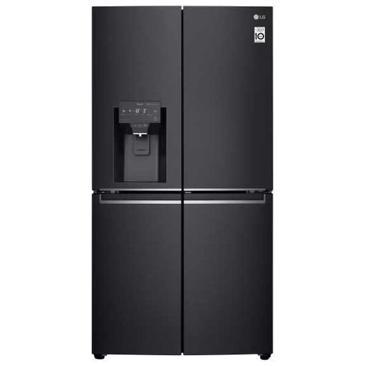 LG 637L French Door Refrigerator - Matte Black