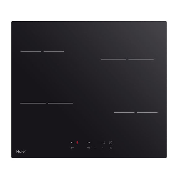 Haier 60cm 4-Zone Ceramic Cooktop - Black (300 Series)