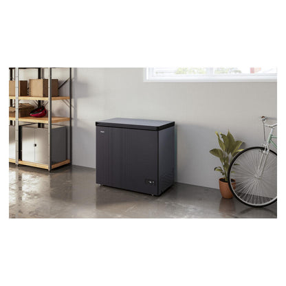 Haier 195L Hybrid Chest Fridge/Freezer - Grey (500 Series)