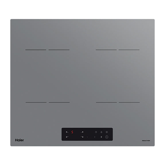 HAIER INDUCTION COOKTOP 4 ZONES GREY GLASS 60cm