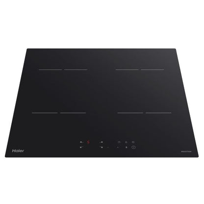 Haier 60cm 4-Zone Induction Cooktop with Low Current - Black Glass (300 Series)