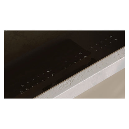 Haier 90cm 5 Zone Induction Cooktop with Low Current - Black Glass (300 Series)