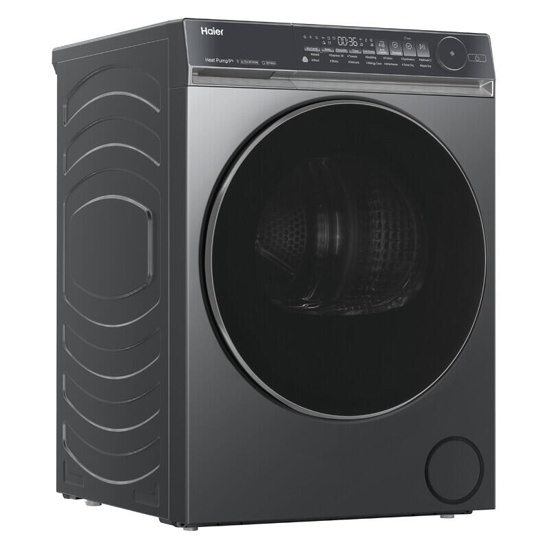 Haier 9kg Smart Heat Pump Condenser Dryer - Dark (500 Series)