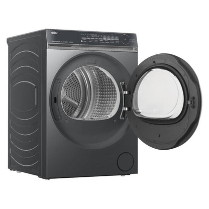 Haier 9kg Smart Heat Pump Condenser Dryer - Dark (500 Series)