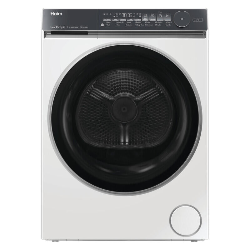 Haier 9kg Heat Pump Condenser Dryer - White (500 Series)