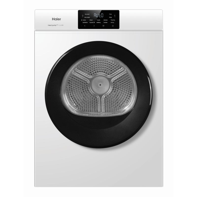Haier 7kg Heat Pump Condenser Dryer - White (300 Series)