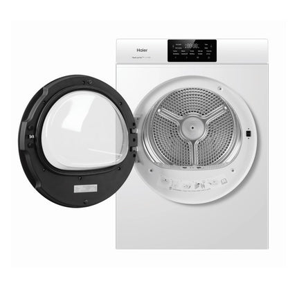 Haier 7kg Heat Pump Condenser Dryer - White (300 Series)
